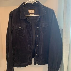 Corduroy jean jacket